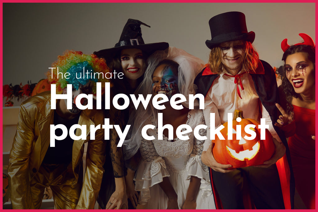 Halloween party checklist